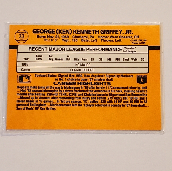 Ken Griffey Jr. Baseball Card Lot - Picture 5 of 6